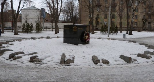 Мемориал ликвидаторам чернобыльской аварии в в сквере им. 26 Бакинских комиссаров, Рязань
