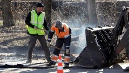 Ликвидации аварийных выбоин на улично-дорожной сети Рязани выполнялась на 13 участках автодорог