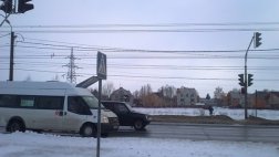 Знак "Пешеходный переход" востановили через 5 дней