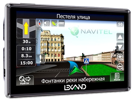 Lexand STR-5350: 5-дюймовый GPS-навигатор начального уровня