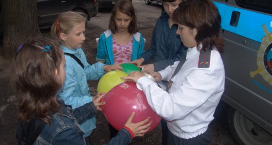 ГИБДД УВД по Рязанской области и ГОССМЭП МВД России озаботились безопасностью детей