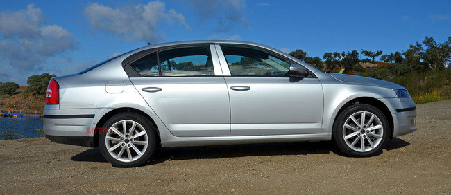 Skoda Octavia New снова засветилась