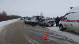 Первое  дорожное происшествие с серьезными последствиями произошло 1 января в 10.50 на 16 км дороги Рязань-Спасск. Хроника ДТП за новогодние каникулы