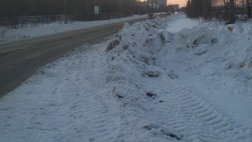 О уборке рязанских остановок. ООТ "Дягилевский военный городок"