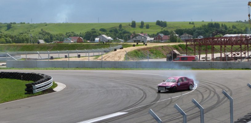 Сегодня дрифтеры опробовали ATRON INTERNATIONAL CIRCUIT