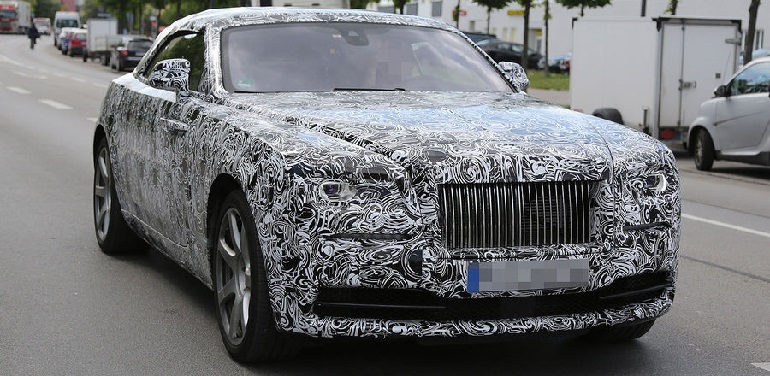 Представлены первые фотографии нового Rolls-Royce Down