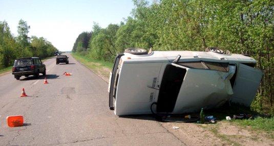 За праздничные выходные дни на дорогах Рязанской области 5 человек погибли и 63 получили травмы различной степени тяжести