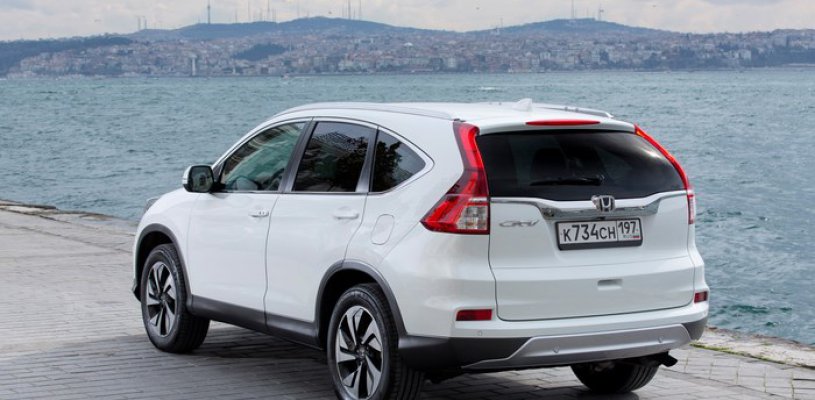 На следующей неделе Honda выводит на российский рынок обновленый CR-V