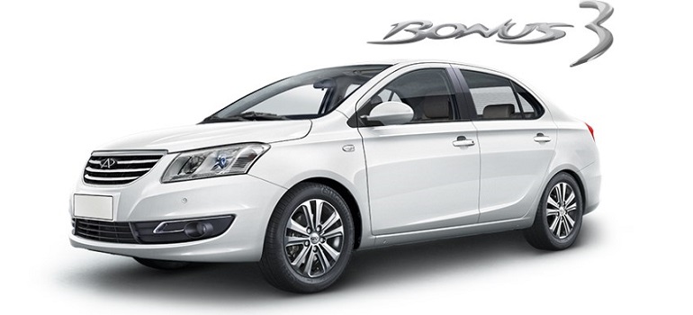 Chery представила обновленный двигатель для седана  Bonus 3