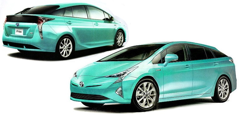 Дизайн четвертого поколения Toyota Prius появился в сети