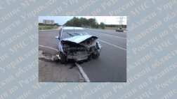 В Шиловском районе произошло лобовое столкновение Ford и Mazda