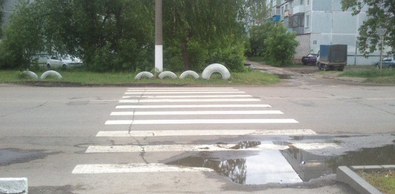 У администрации Рязани нет денег или чего-то еще? О пешеходном переходе у ООТ "ул. Забайкальская"