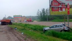 Москвичка заговорилась за рулем в Рязанской области