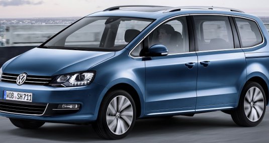 VW озвучил цены на обновленный минивэн Sharan