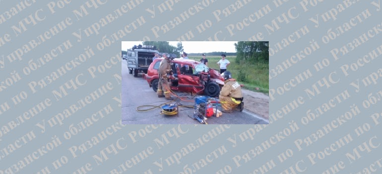 Вблизи деревни Епихино Старожиловского района произошло ДТП