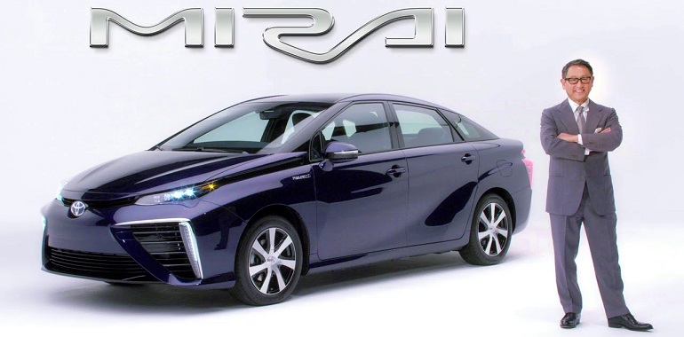 На заводе Toyota началась серийная сборка модели, работающей на водороде
