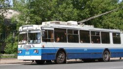Временно троллейбус № 8 будет следовать до остановки «Мясокомбинат» без заезда на пл. Попова