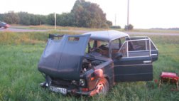 На 11 км окружной дороги г. Шацка произошло дорожно-транспортное происшествие, в результате которого погиб мужчина