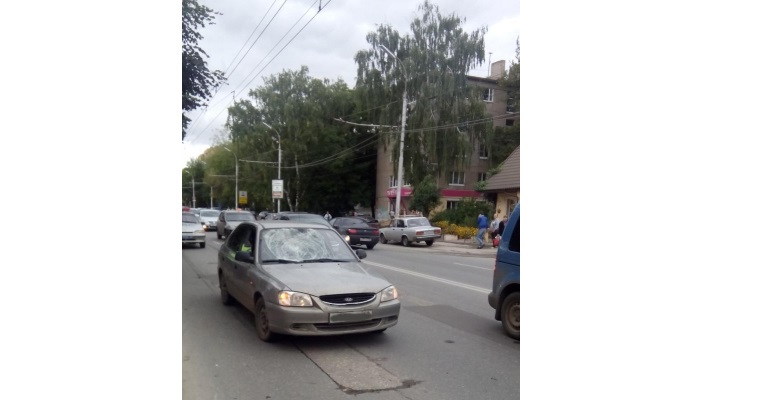 В Рязани нетрезвый водитель совершил наезд на пенсионера