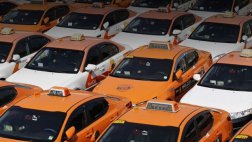Московские таксисты предлагают ввести штраф для не оплативших проезд