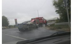 В ГИБДД подтвердили гибель водителя ВАЗ-2106 в сегодняшнем ДТП на 175-ом км М5