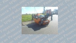 В Рыбновском районе вновь ДТП