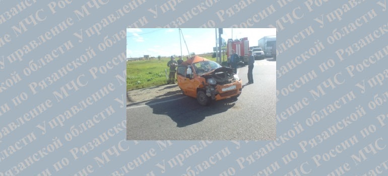 В Рыбновском районе вновь ДТП