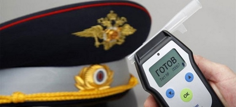 За три дня выявлено 34 нетрезвых водителя, 8 повторно
