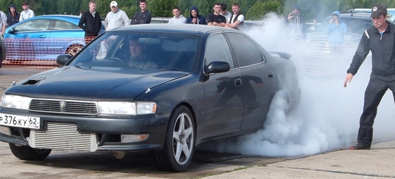 DRAG RACING: Заезды в классе "Абсолют". 2-я гонка сезона 2013