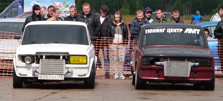 DRAG RACING: Заезды в классе "FSB". 2-я гонка сезона 2013