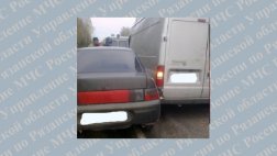 Вблизи села Алексеево столкнулись ВАЗ-2110 и Ford Transit