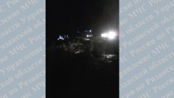 Вблизи деревни Сановка Шиловского района столкнулись ВАЗ-21099 и КамАЗ