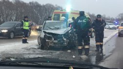 ГИБДД подтвердили гибель водителя ВАЗ-2107 в столкновении с Lada Granta. Подробности ДТП