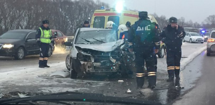 ГИБДД подтвердили гибель водителя ВАЗ-2107 в столкновении с Lada Granta. Подробности ДТП