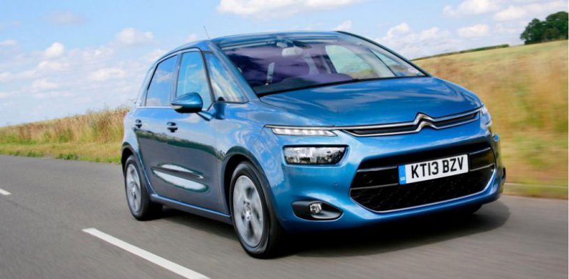Citroen начал продажи последнего поколения пятиместного компактвэна C4 Picasso