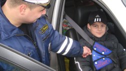 ГИБДД вчера выявляло нарушение правил перевозки детей