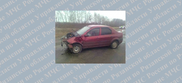 В Михайловском районе на дороге "Рязань-Тула" произошло ДТП с участием ВАЗ-2107 и Renault Logan
