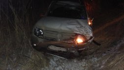 На М5 москвичка опрокинула DUSTER в кювет