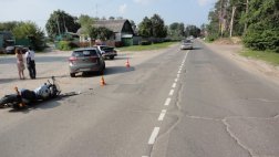 За сутки в Рязанской области в  ДТП пострадало двое подростков