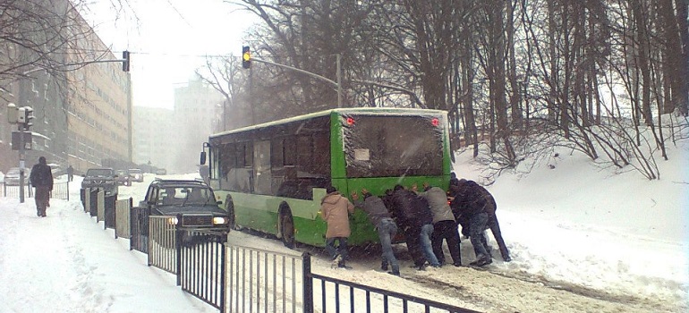 Вчера «снежными билетами» воспользовались 1300 человек