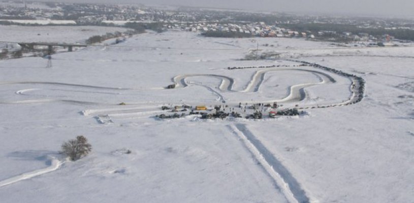 В райцентре Михайлов состоялся традиционный автомобильный кросс