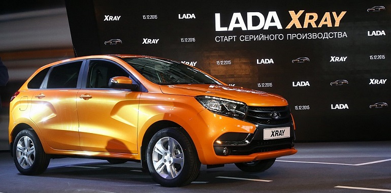 У Lada Xray будет три собственных цвета