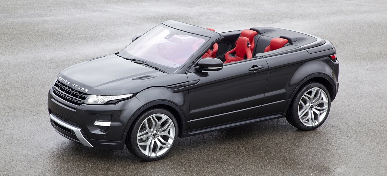 Range Rover Evoque без крыши уже доступен для заказа в России