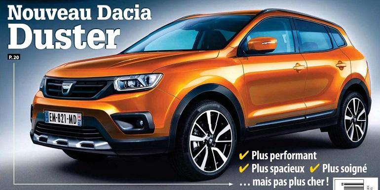 Новое поколение Renault Duster получит платформу Nissan X-Trail