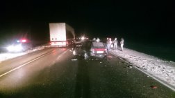Женщина не справилась с управлением Nissan Tiida на М6. Пострадало 4-е человека