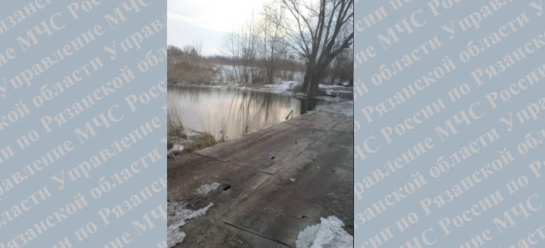Движение по мосту через речку Ранова вблизи села Шелемишево открыто