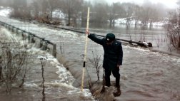 Восемь низководных мостов подтоплено в Рязанской области. Ожидается подтопление еще пяти