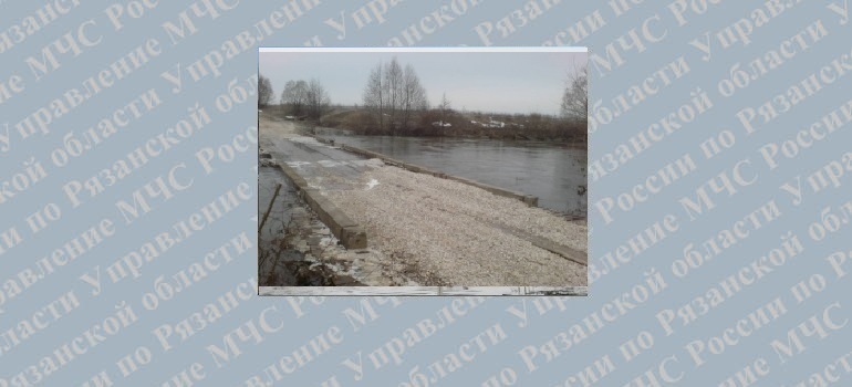 Еще один низководный мост освободился от воды