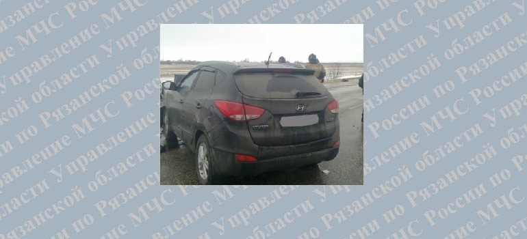 Вблизи деревни Чернышевка столкнулись Opel и Hyundai iX35. Имеются пострадавшие