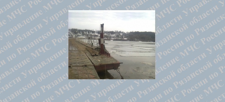 Возобновлено движение по наплавному мост возле населенного пункта Фатьяновка